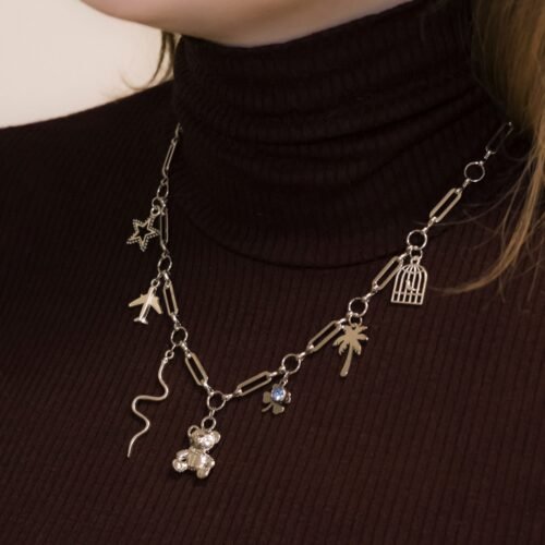 Charm necklace workshop Budapest Atelier D7