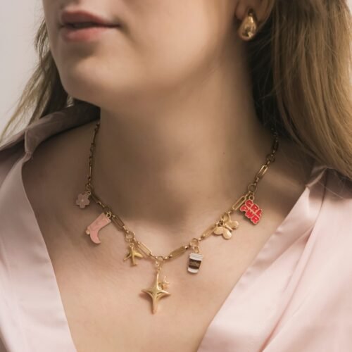 Charm necklace workshop Budapest Atelier D7