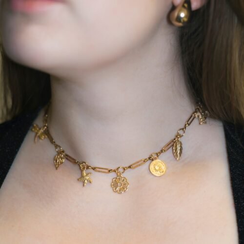 Charm necklace workshop Budapest Atelier D7