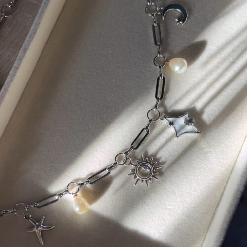 Charm necklace workshop Budapest Atelier D7