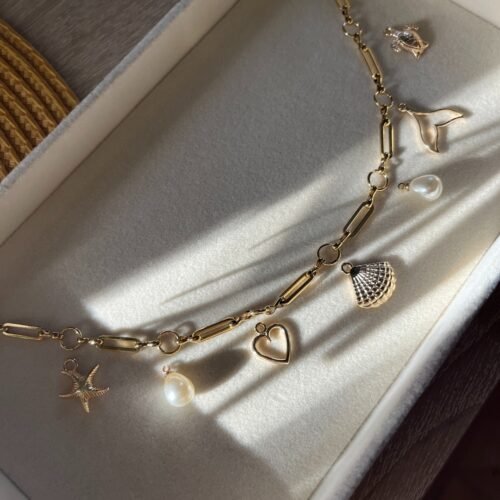 Charm necklace workshop Budapest Atelier D7