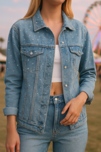 Atelier D7 budapest Glow and Go denim workshop festival girl