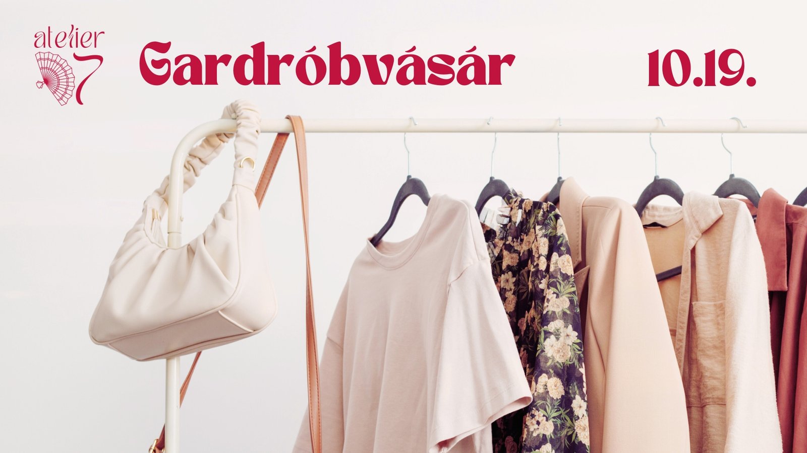 Gardróbvásár az Atelier D7 kreatív stúdióban 🪭