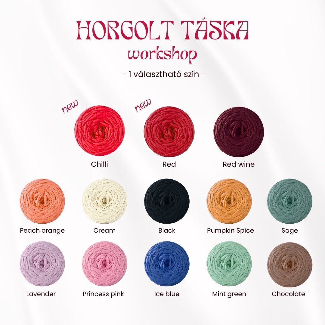 Horgolt kézitáska workshop - február 22. 13:00 - Image 2