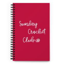 Sunday Crochet Club journal