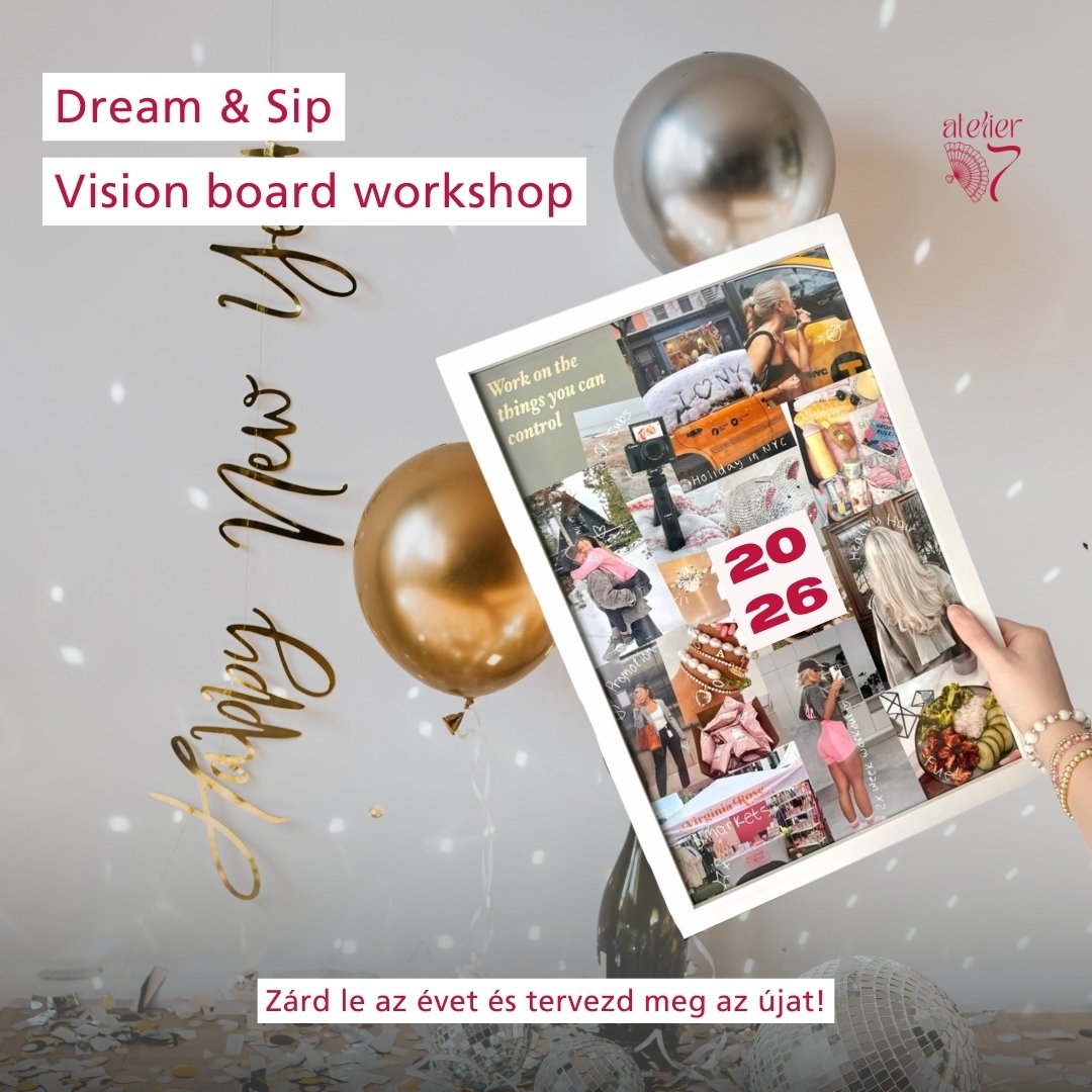 Dream & Sip Vision board/bingo workshop - január 15. 17:30 - Image 2