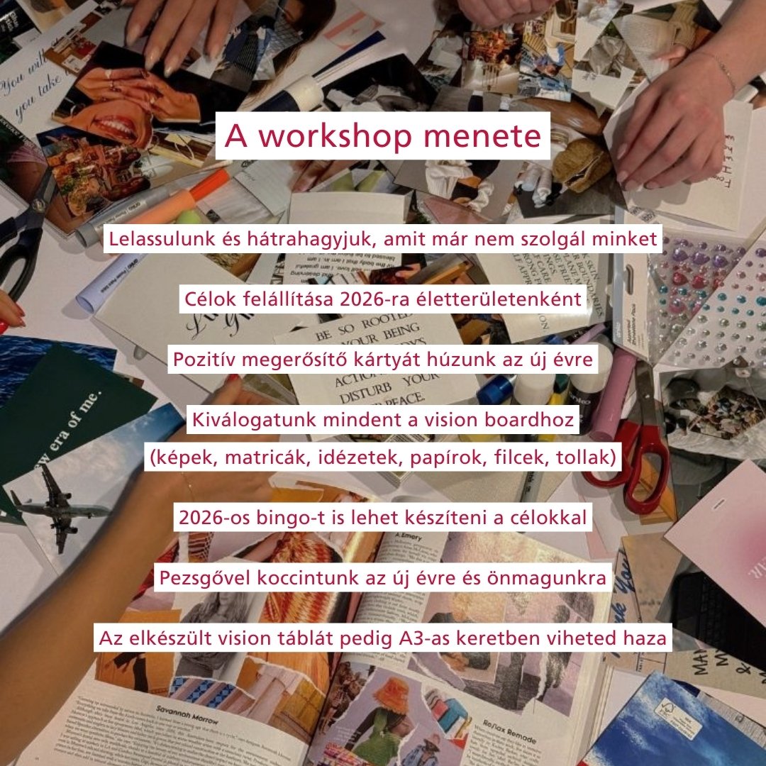 Dream & Sip Vision board/bingo workshop - január 15. 17:30 - Image 3