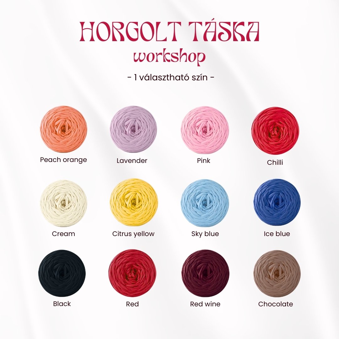 Horgolt kézitáska workshop - április 19. 13:00 - Image 2